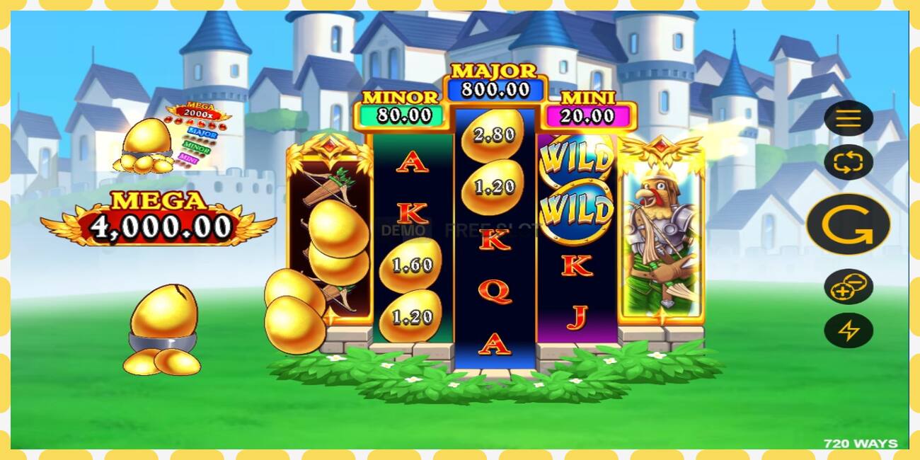 Demo slot Knights of the Golden Egg free and without registration, picture - 1