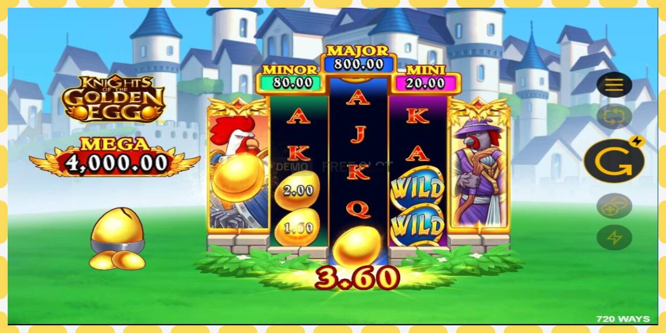 Demo slot Knights of the Golden Egg free and without registration, picture - 1