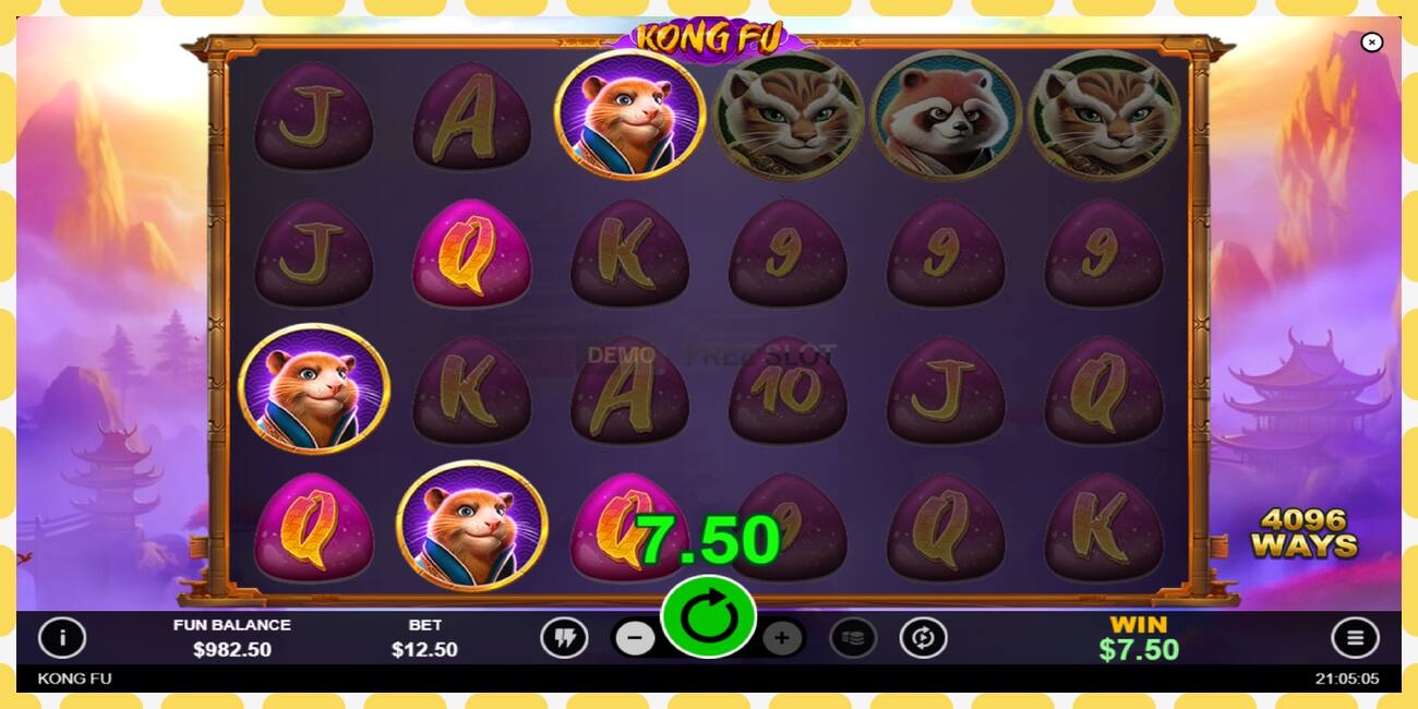 Demo slot Kong Fu free and without registration, picture - 1