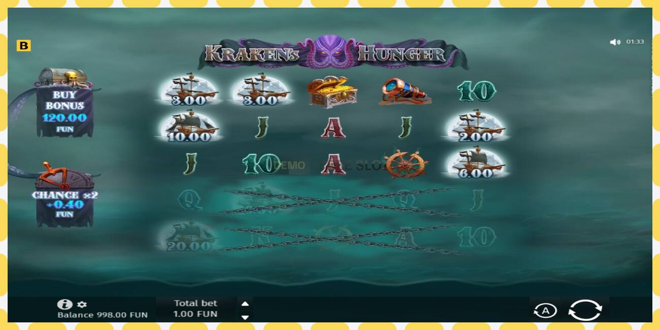 Demo slot Krakens Hunger free and without registration, picture - 1