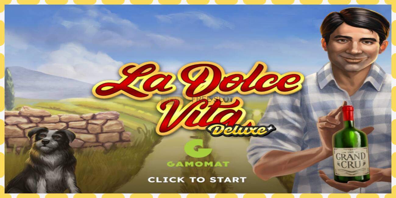 Demo slot La Dolce Vita Deluxe free and without registration, picture - 1