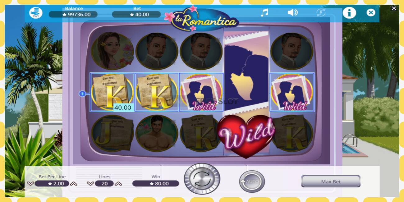 Demo slot La Romantica free and without registration, picture - 1