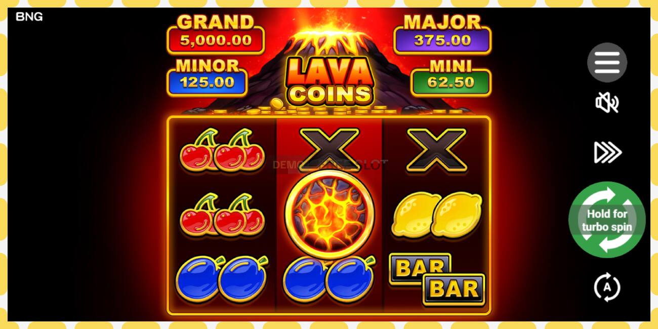 Demo slot Lava Coins free and without registration, picture - 1