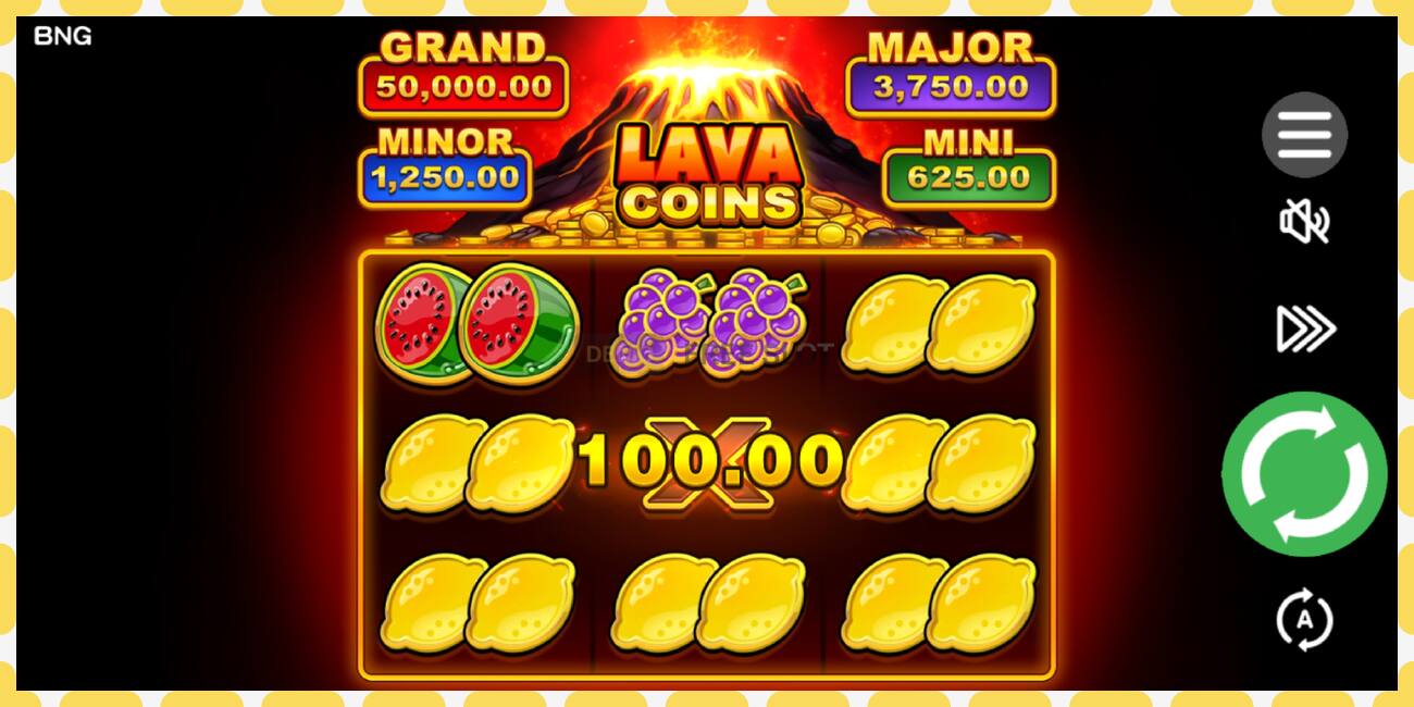 Demo slot Lava Coins free and without registration, picture - 1