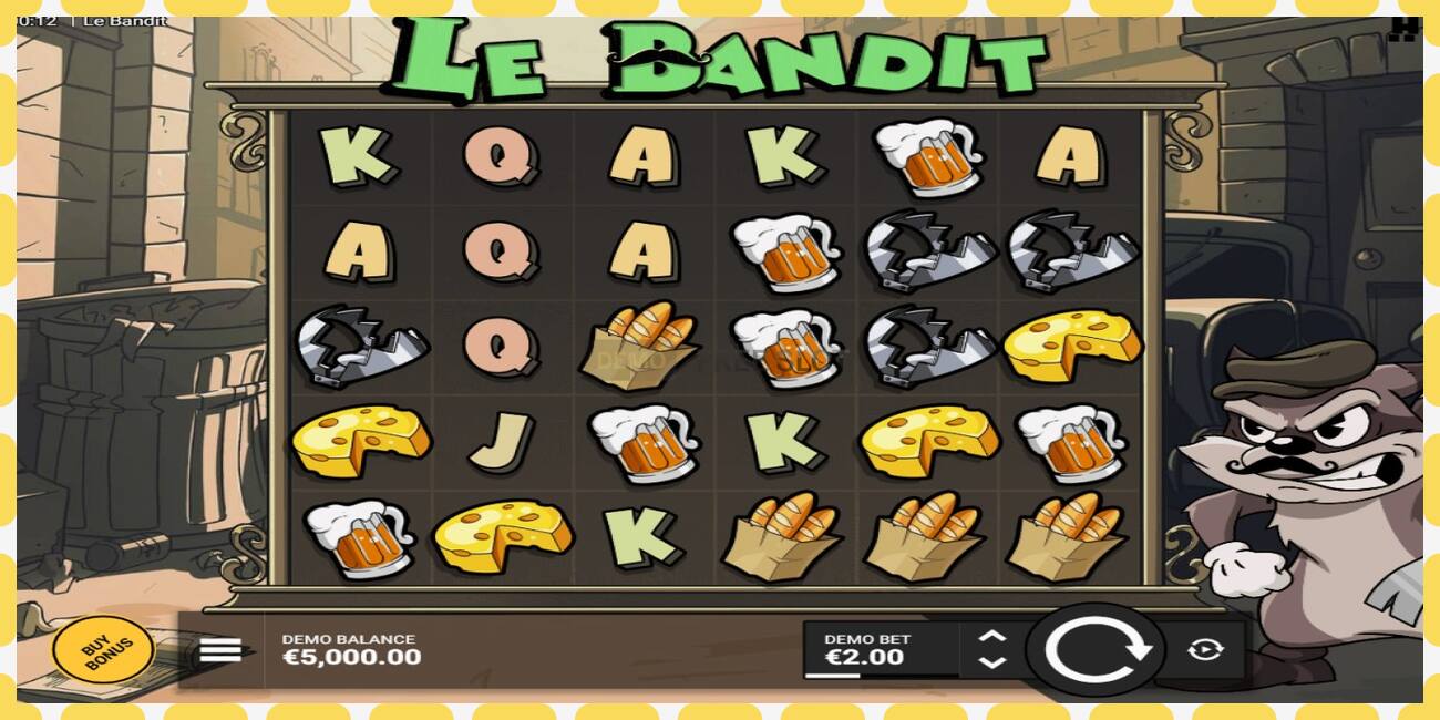 Demo slot Le Bandit free and without registration, picture - 1