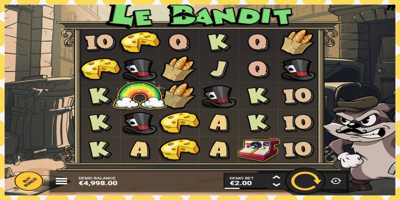 Demo slot Le Bandit free and without registration, picture - 1