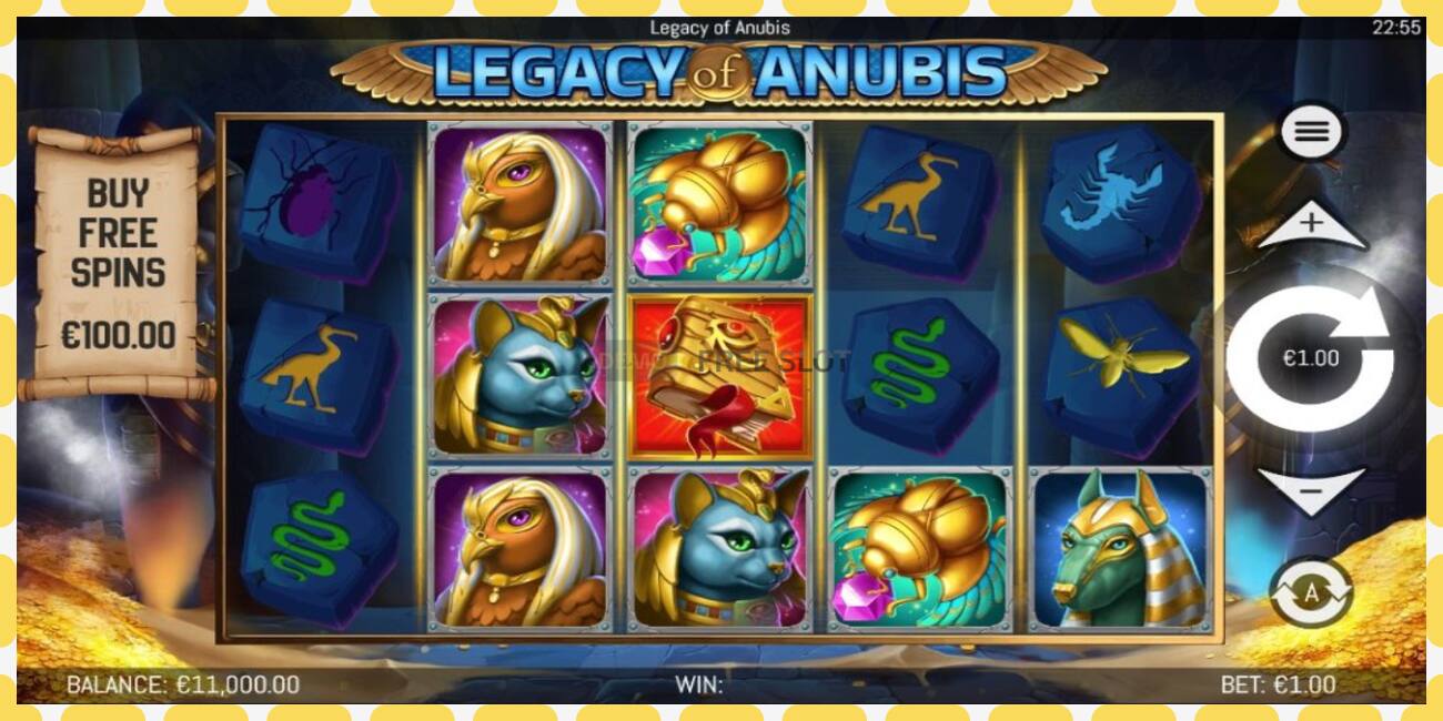 Demo slot Legacy of Anubis free and without registration, picture - 1