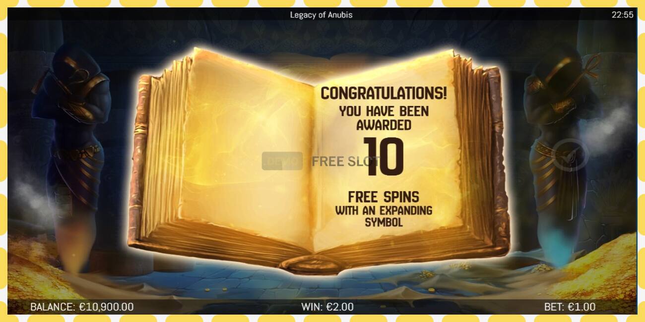 Demo slot Legacy of Anubis free and without registration, picture - 1