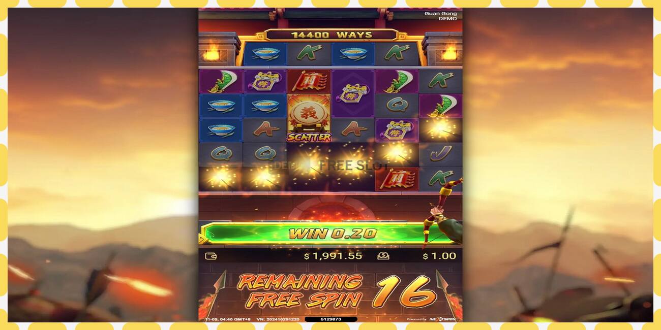 Demo slot Legend of Guan Gong free and without registration, picture - 1