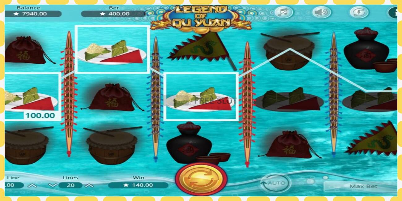 Demo slots Legend of Qu Yuan bezmaksas un bez reģistrācijas, attēlu - 1