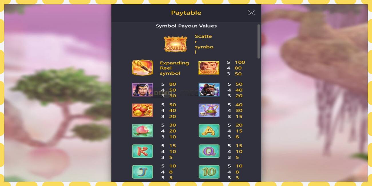 Demo slot Legendary Monkey King free and without registration, picture - 1