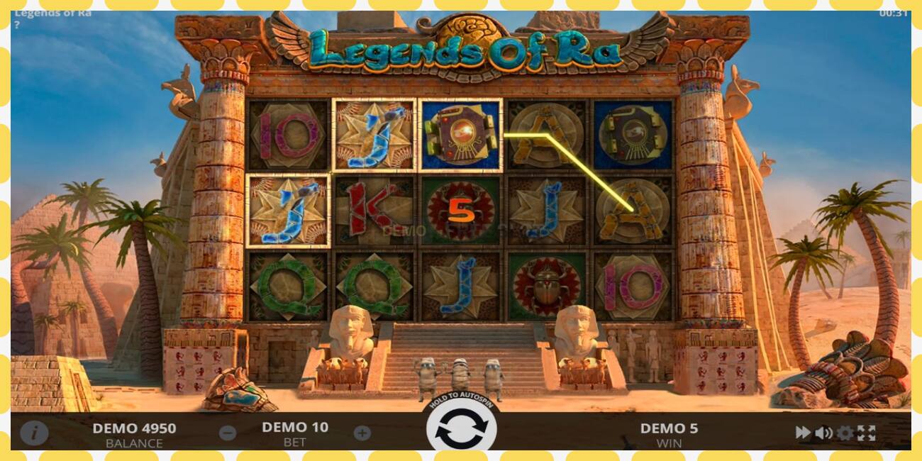 Demo slot Legends of Ra free and without registration, picture - 1