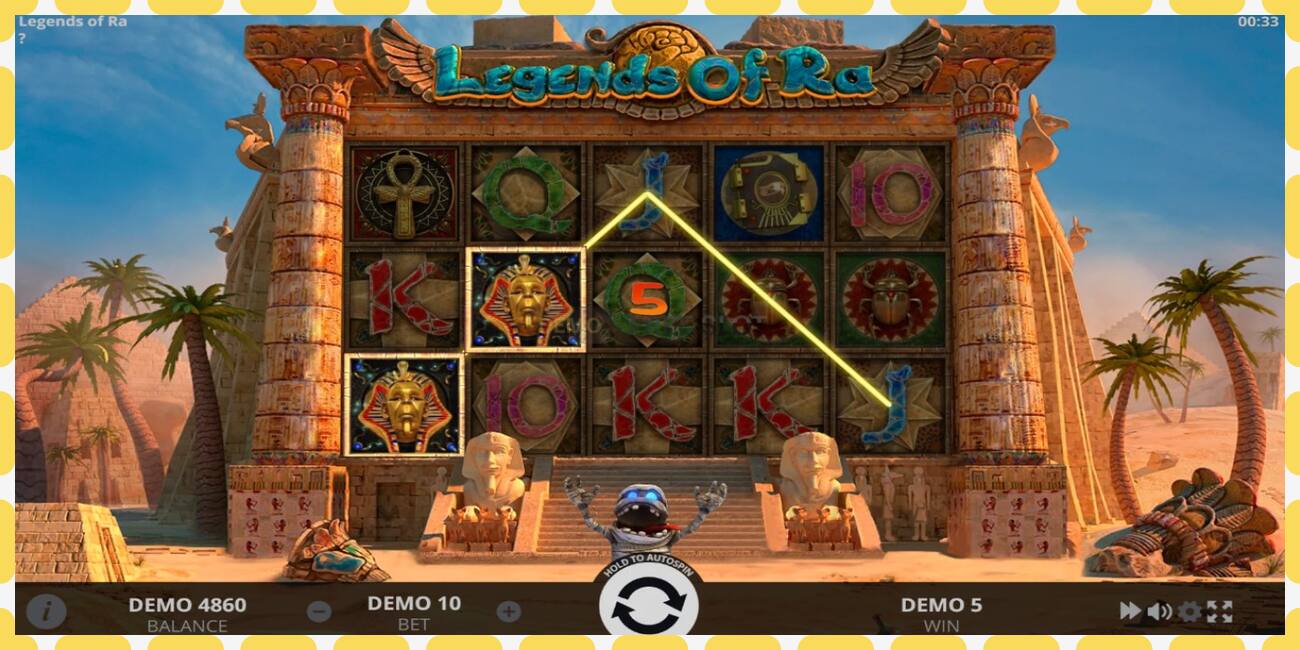 Demo slot Legends of Ra free and without registration, picture - 1