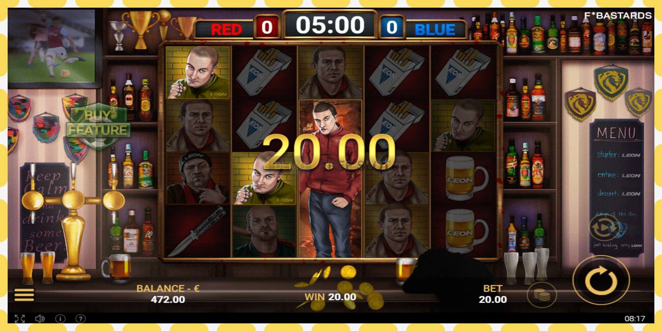 Demo slot Leon Hooligans නොමිලේ සහ ලියාපදිංචියකින් තොරව, පින්තූරය - 1