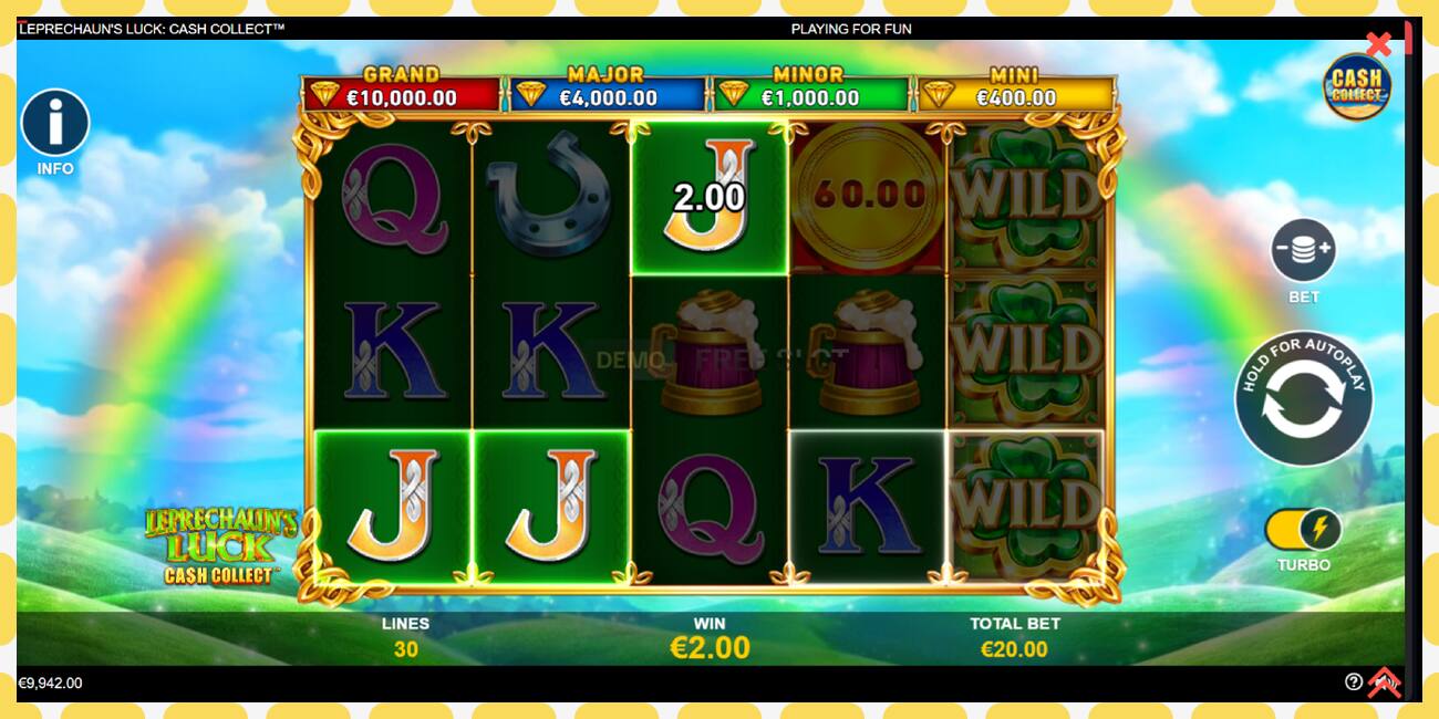 Demo slot Leprechauns Luck Cash Collect Megaways PowerPlay Jackpot free and without registration, picture - 1