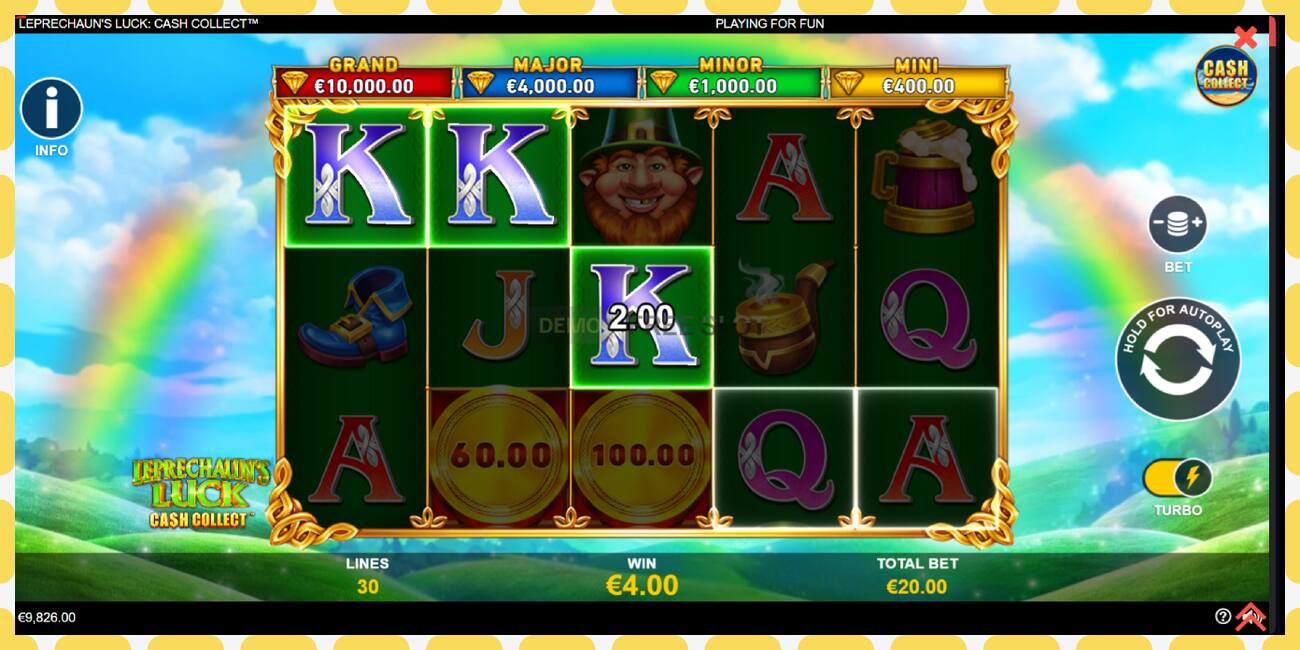 Demo slot Leprechauns Luck Cash Collect Megaways PowerPlay Jackpot free and without registration, picture - 1