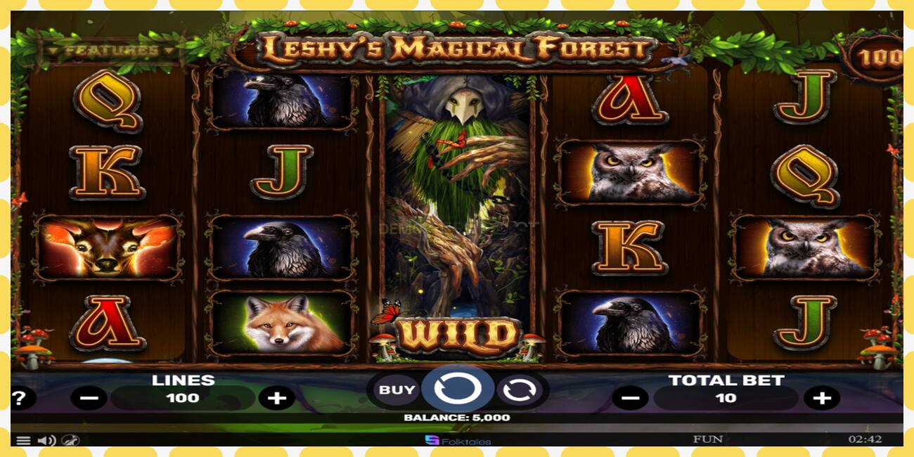 Demo slot Leshys Magical Forest free and without registration, picture - 1