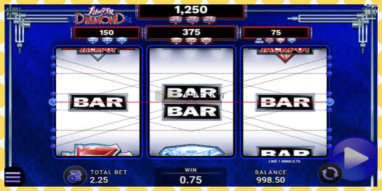 Demo slot Liberty Diamond free and without registration, picture - 1