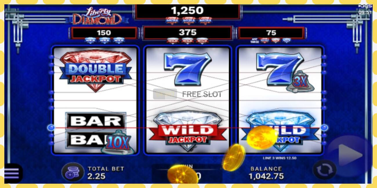 Demo slot Liberty Diamond free and without registration, picture - 1