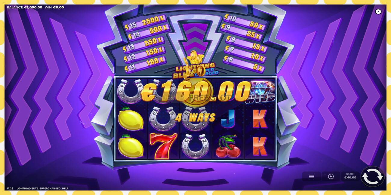 Slot demo Lightning Blitz Supercharged gratuit și fără înregistrare, imagine - 1