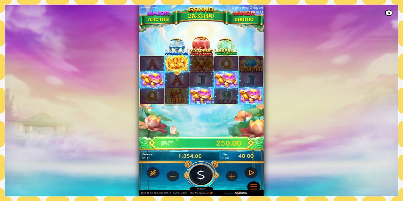 Demo slot Lightning Dragon free and without registration, picture - 1