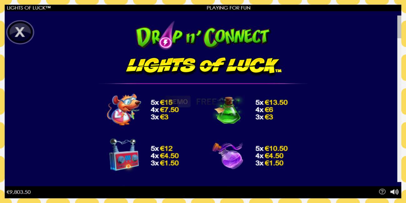 Demo slot Lights of Luck free and without registration, picture - 1