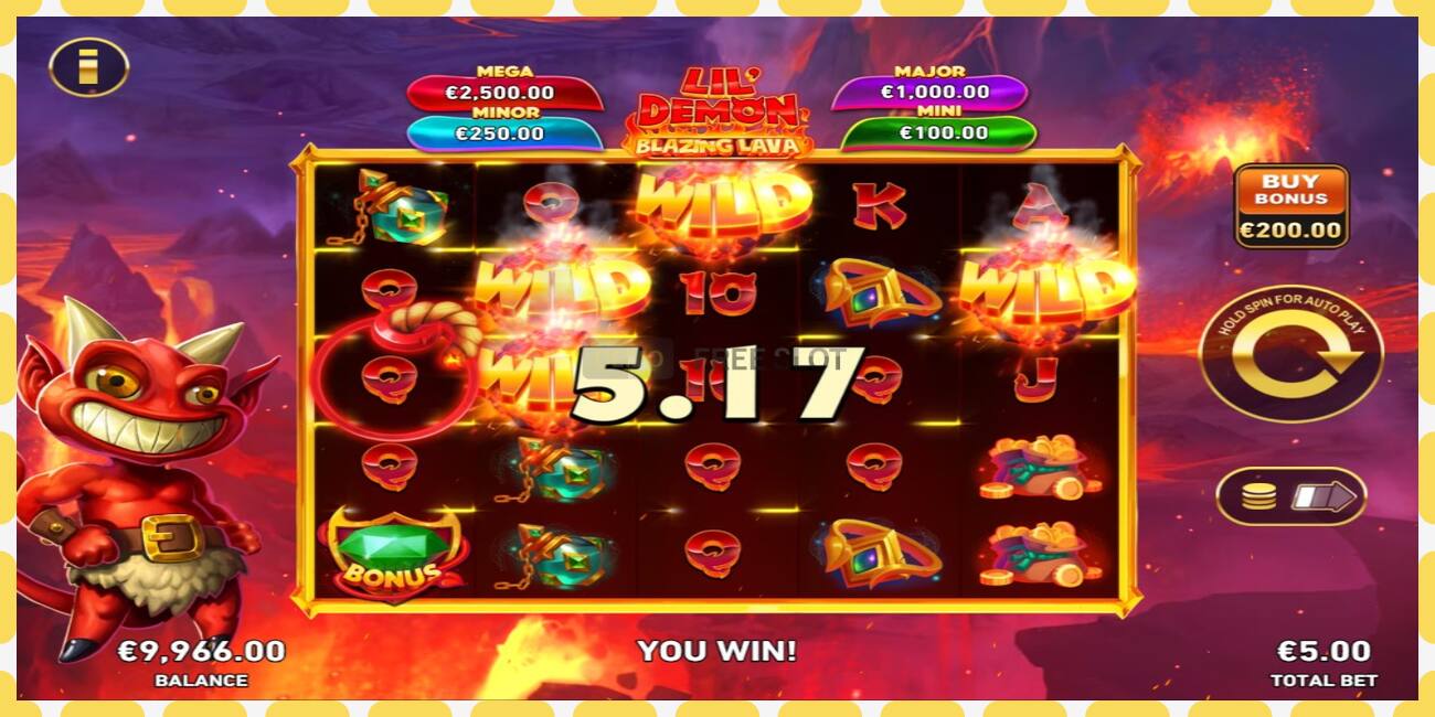 Demo slot Lil Demon Blazing Lava free and without registration, picture - 1