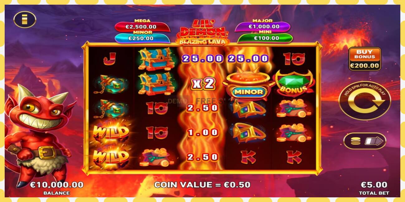 Demo slot Lil Demon Blazing Lava free and without registration, picture - 1