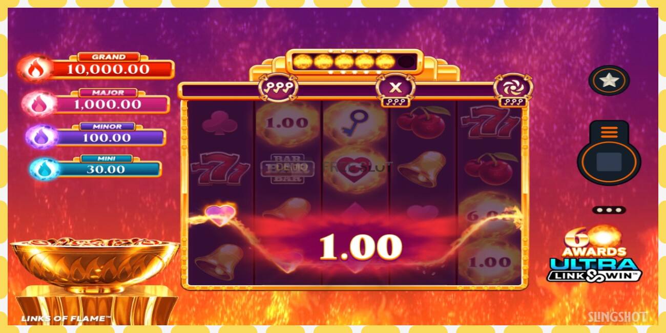 Slot demo Links of Flame gratuit și fără înregistrare, imagine - 1