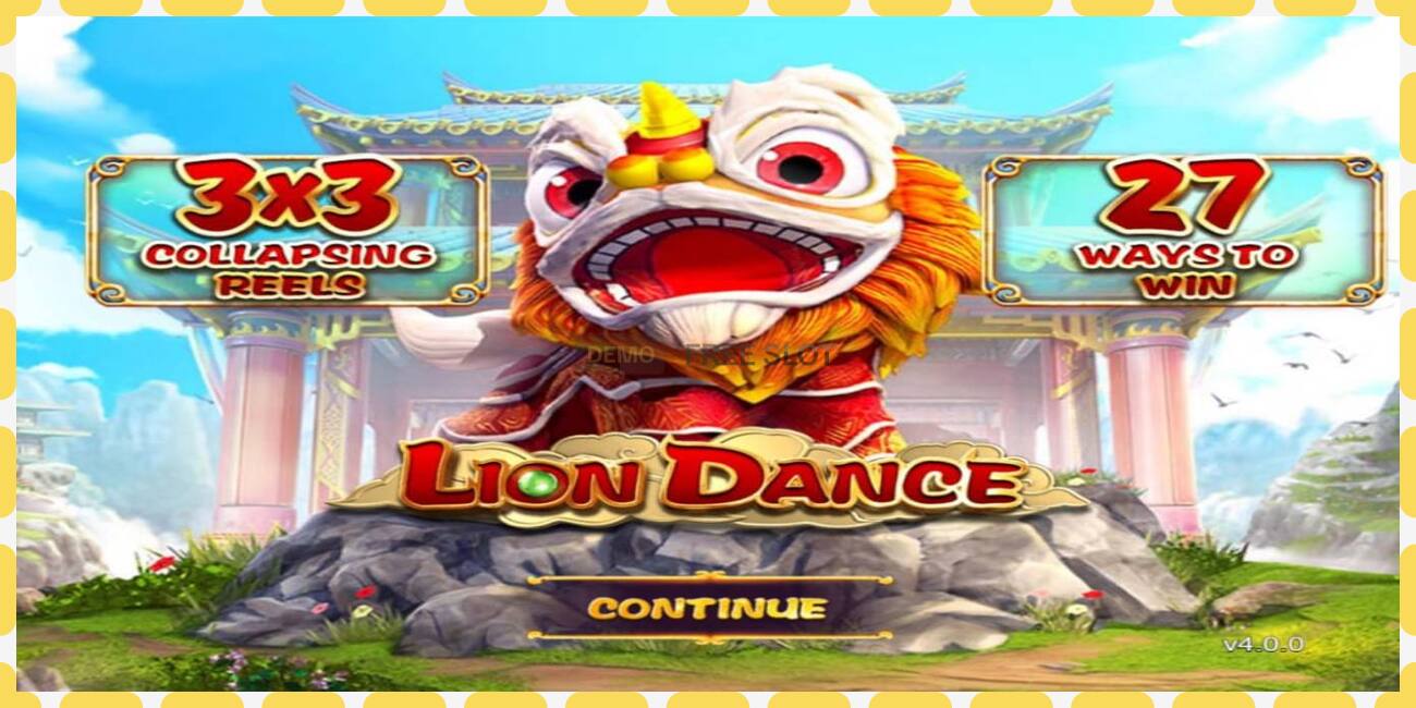 Demo slots Lion Dance bezmaksas un bez reģistrācijas, attēlu - 1