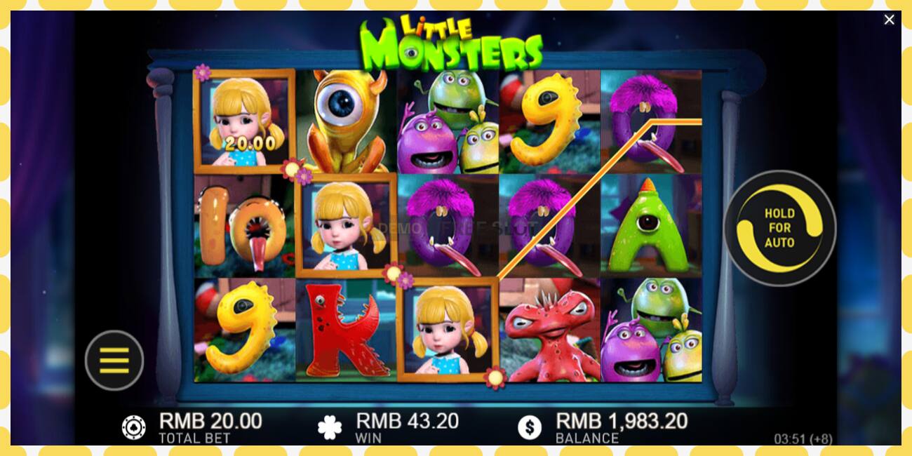 Demo slot Little Monsters free and without registration, picture - 1