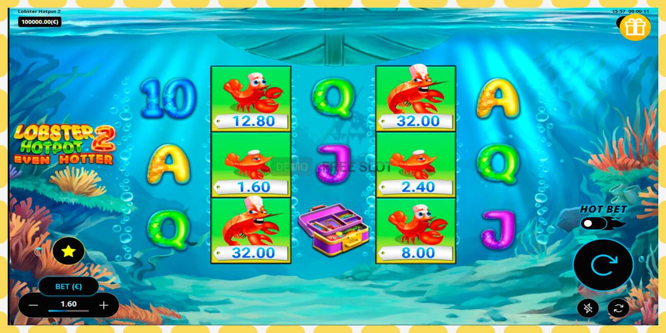 Demo slots Lobster Hotpot 2 Even Hotter bezmaksas un bez reģistrācijas, attēlu - 1