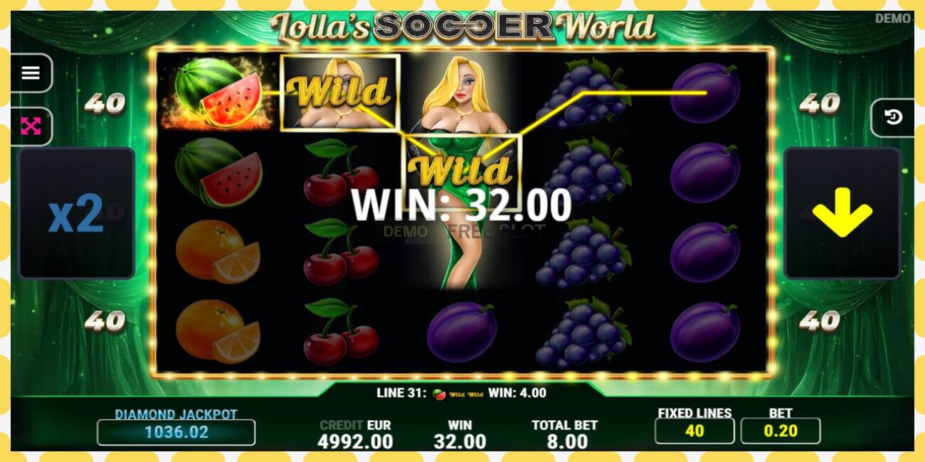 Demo slot Lollas Soccer World free and without registration, picture - 1