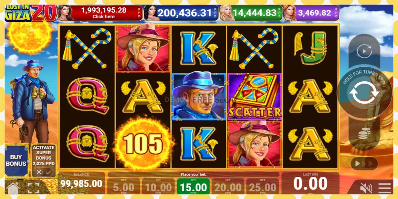 Slot dimostrativo Lost in Giza 20 gratuito e senza registrazione, immagine - 1