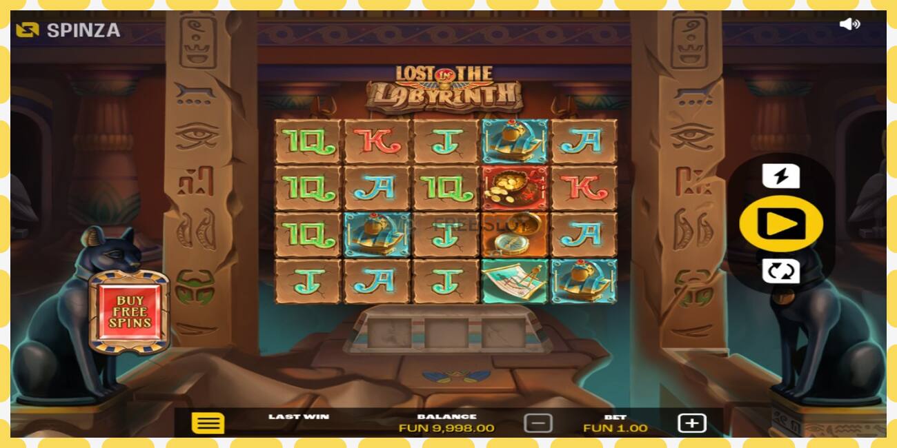 Demo slot Lost in the Labyrinth free and without registration, picture - 1