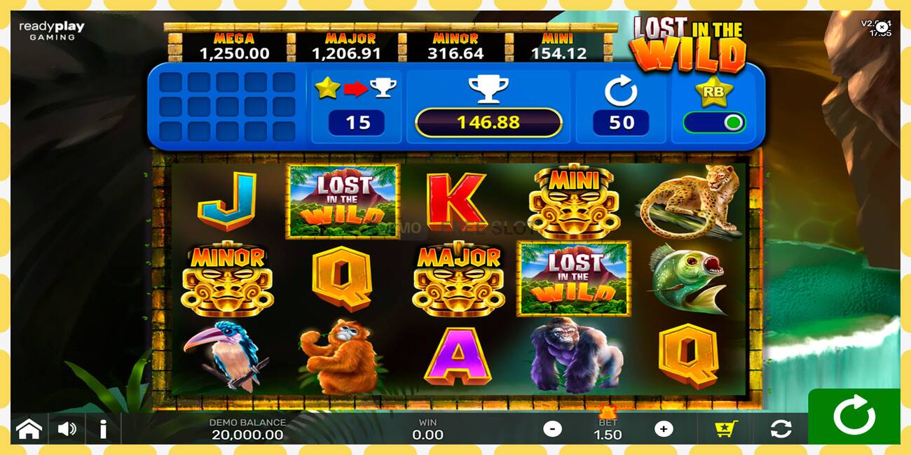 Demo slot Lost in the Wild with Reel Bingo free and without registration, picture - 1