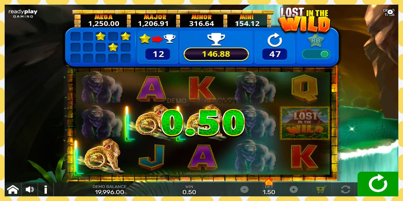 Demo slot Lost in the Wild with Reel Bingo free and without registration, picture - 1