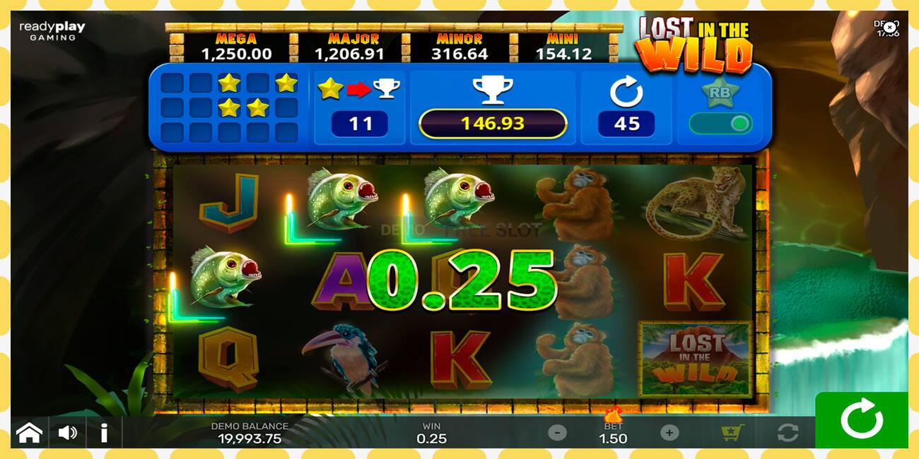 Demo slot Lost in the Wild with Reel Bingo free and without registration, picture - 1