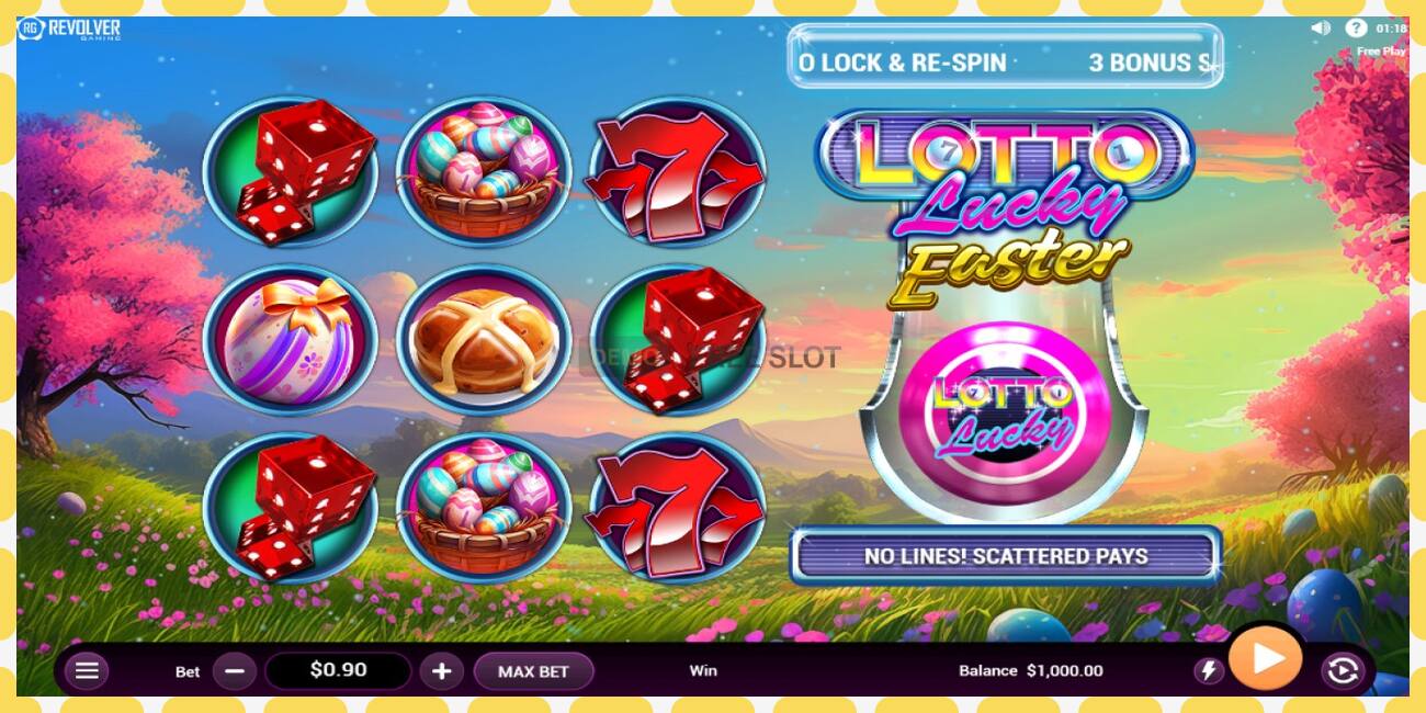 Demo lizdas Lotto Lucky Easter nemokamai ir be registracijos, paveikslėlį - 1