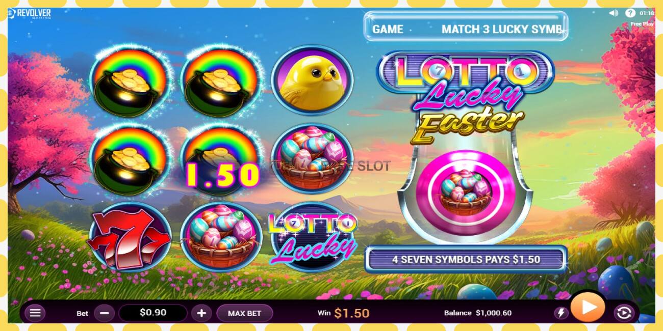 Demo lizdas Lotto Lucky Easter nemokamai ir be registracijos, paveikslėlį - 1