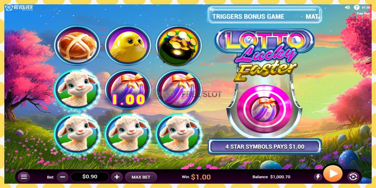 Demo lizdas Lotto Lucky Easter nemokamai ir be registracijos, paveikslėlį - 1