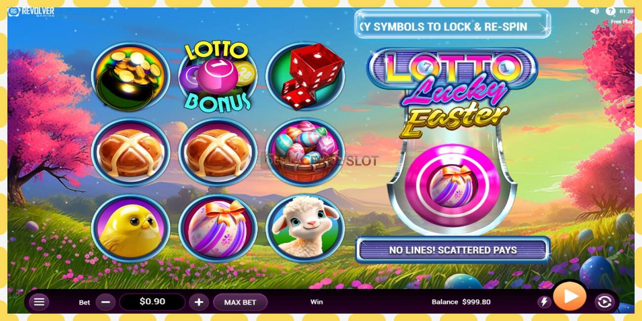 Demo lizdas Lotto Lucky Easter nemokamai ir be registracijos, paveikslėlį - 1