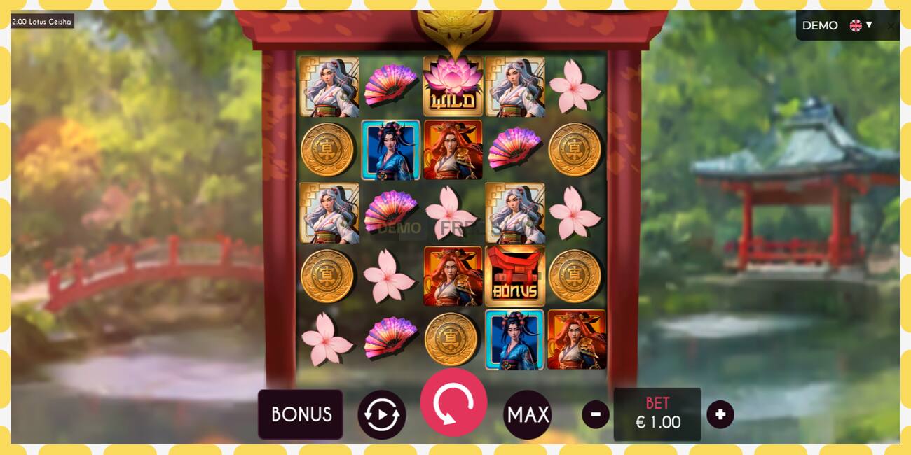 Demo slots Lotus Geisha bezmaksas un bez reģistrācijas, attēlu - 1