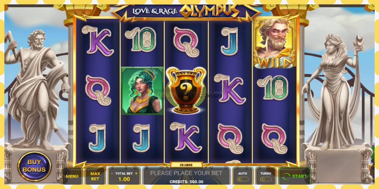 Demo slot Love & Rage Olympus free and without registration, picture - 1