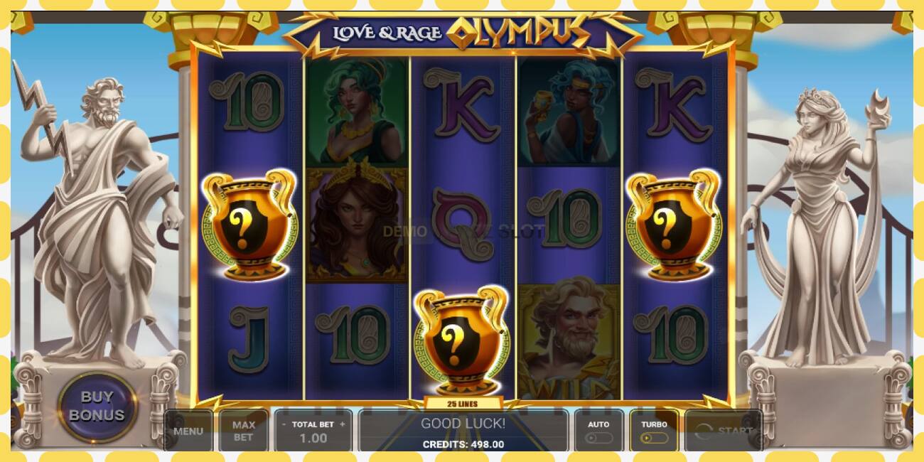 Demo slot Love & Rage Olympus free and without registration, picture - 1