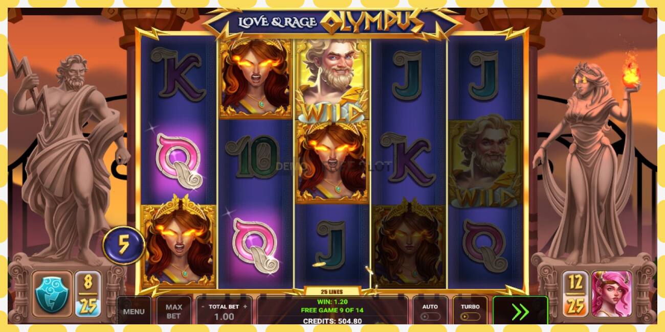 Demo slot Love & Rage Olympus free and without registration, picture - 1