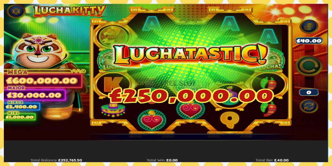 Demo slot Lucha Kitty free and without registration, picture - 1