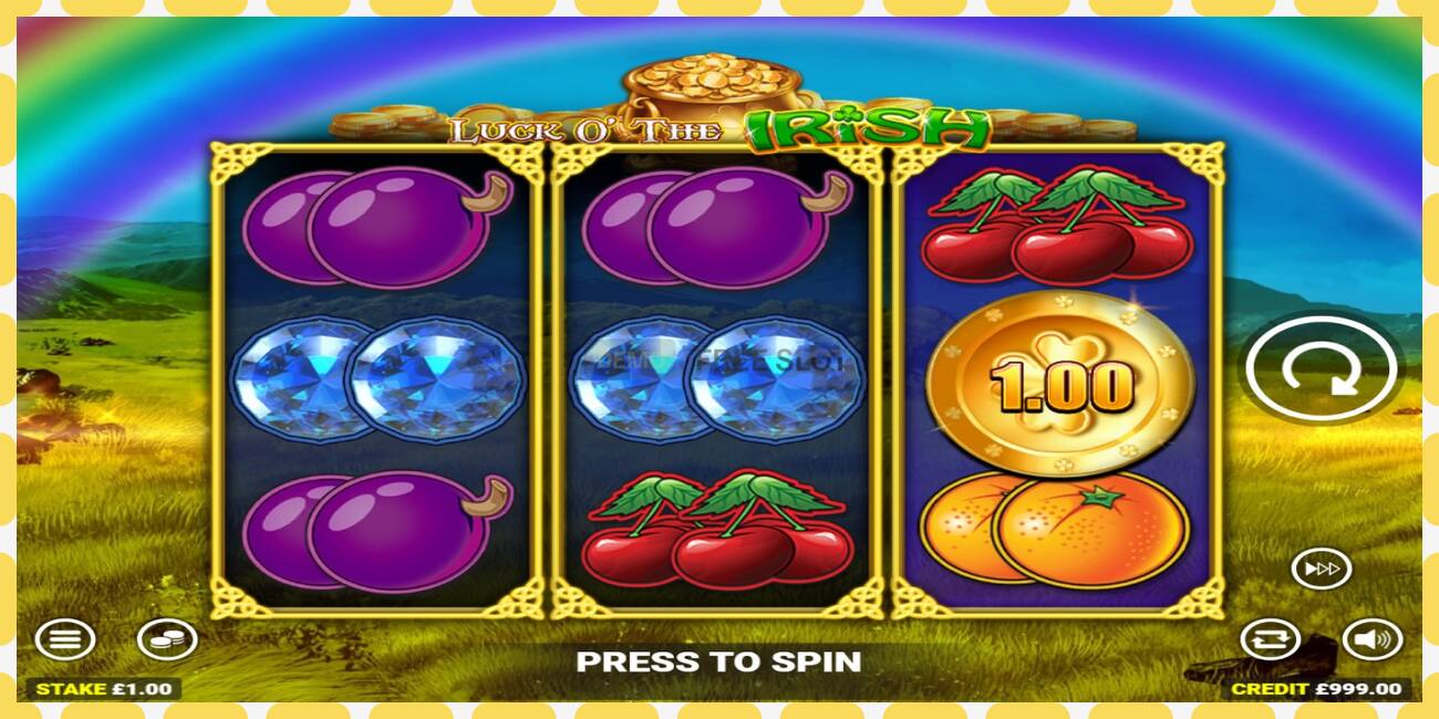 Demo-spor Luck O’ The Irish Cash Strike gratis og uten registrering, bilde - 1