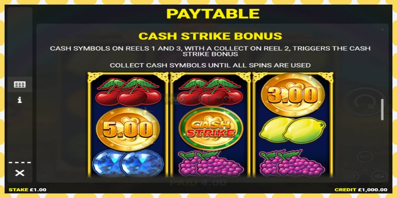 Demo-spor Luck O’ The Irish Cash Strike gratis og uten registrering, bilde - 1