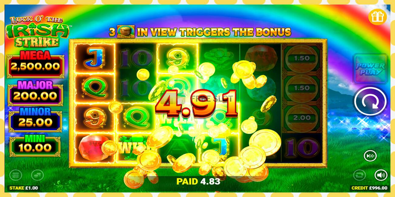 Demo slot Luck O The Irish Strike free and without registration, picture - 1